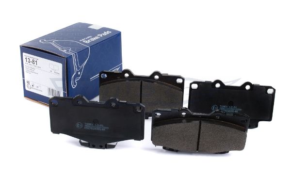 TOMEX BRAKES Bremžu uzliku kompl., Disku bremzes TX 13-81